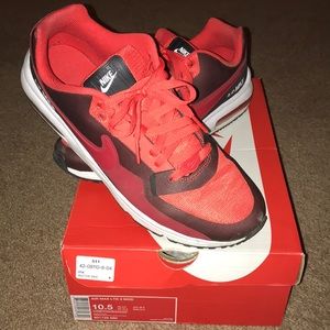 Red and black Air Max LTD 3 MOD